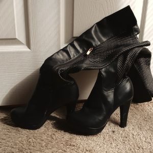 Knee high boots